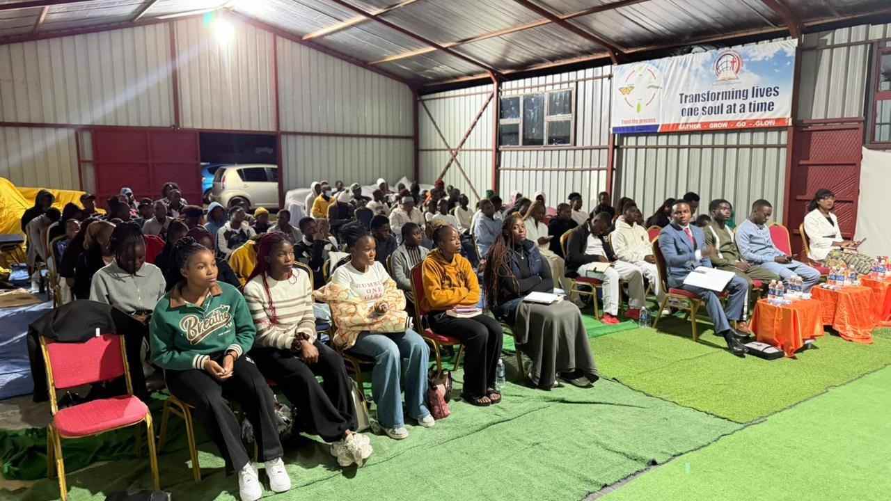 Young people sharing joy and community
